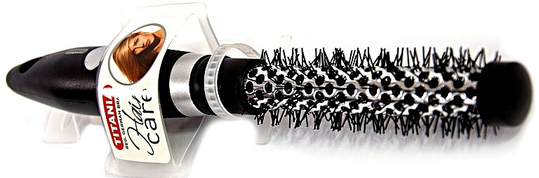 Hair Brush, 3 cm - Titania Styling Brush Rubber Handle — photo N1