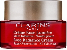 Restoring Day Cream - Clarins Super Restorative Rose Radiance Cream — photo N1