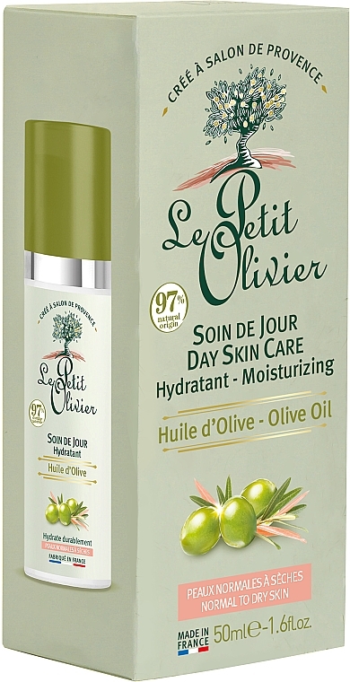 Day Cream with Olive Oil - Le Petit Olivier Face Cares With Olive Oil — photo N2