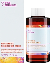 Niacinamide Brightening Toner - Good Molecules Niacinamide Brightening Toner — photo N2