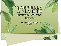 Fragrances, Perfumes, Cosmetics Blotting Paper - Gabriella Salvete With Green Tea Matte & Oil Control Papers