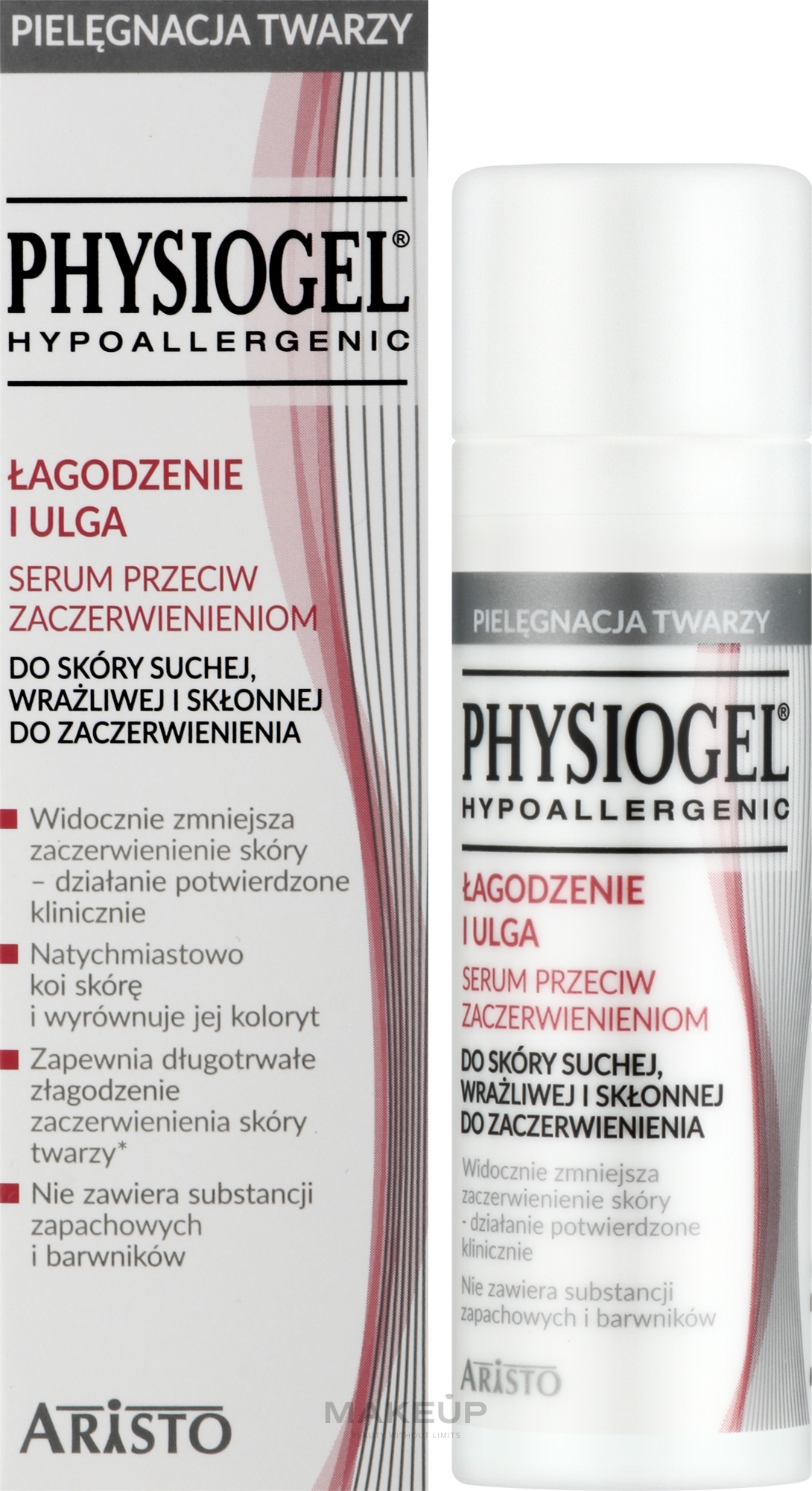 Anti-Redness Face Serum - Physiogel — photo 30 ml