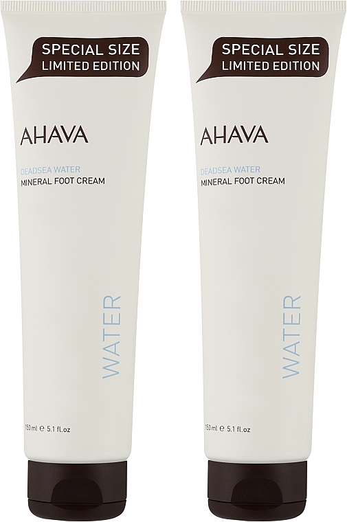 Set - Ahava Deadsea Water Mineral Foot Cream (f/cr/2x150ml) — photo N2