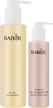 Set - Babor Cleansing HY-OL & Phyto HY-OL Booster Reactivating Set (oil/200ml + cleanser/100ml) — photo N3