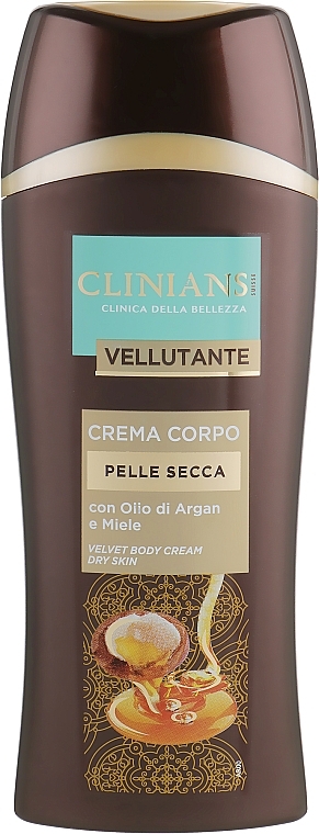 Fluid Body Cream for Dry Skin - Clinians Body Fluida Corpo Velvet — photo N1