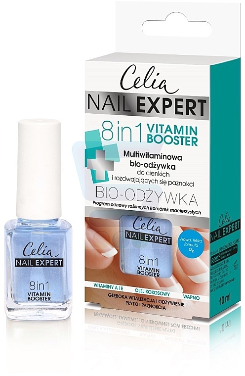 Multivitamin Nail Bio-Conditioner 8 in 1 - Celia Nail Expert — photo N2