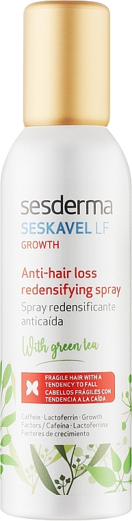 Revitalizing Anti Hair Loss Spray - Sesderma Seskavel LF Growth Redensifying Anti-Falling Spray — photo N1