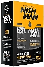 Fragrances, Perfumes, Cosmetics Building Keratin Fiber Set - Nishman Hair Building Keratin Fiber (powder/21g + mist/100ml)