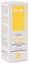 Hair Oil 'Hair Ends Repairing & Length Rebuilding' - Freelimix Semi Di Lino Linseed Oil Ends And Lenght Rebuilding — photo N2