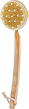 Massage Body Brush with Wooden Handle, 7993 - SPL — photo N3