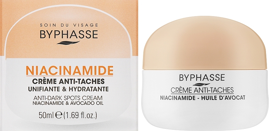 Anti-Pigmentation Face Cream - Byphasse Niacinamide Unifying And Moisturizing Anti-Dark Spots Cream — photo N6