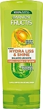 Fragrances, Perfumes, Cosmetics Hydra Liss & Shine Conditioner - Garnier Fructis Hydra Liss & Shine Conditioner