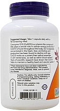 Coenzyme Q10, 180 capsules - Now Foods CoQ10 with Hawthorn Berry — photo N3