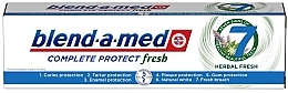 Fragrances, Perfumes, Cosmetics Toothpaste "Complex with Herbs" - Blend-a-Med Complete Protect Fresh 7 Herbal Fresh Toothpaste