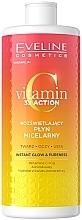 Fragrances, Perfumes, Cosmetics Brightening Micellar Water - Eveline Cosmetics Vitamin C 3x Action