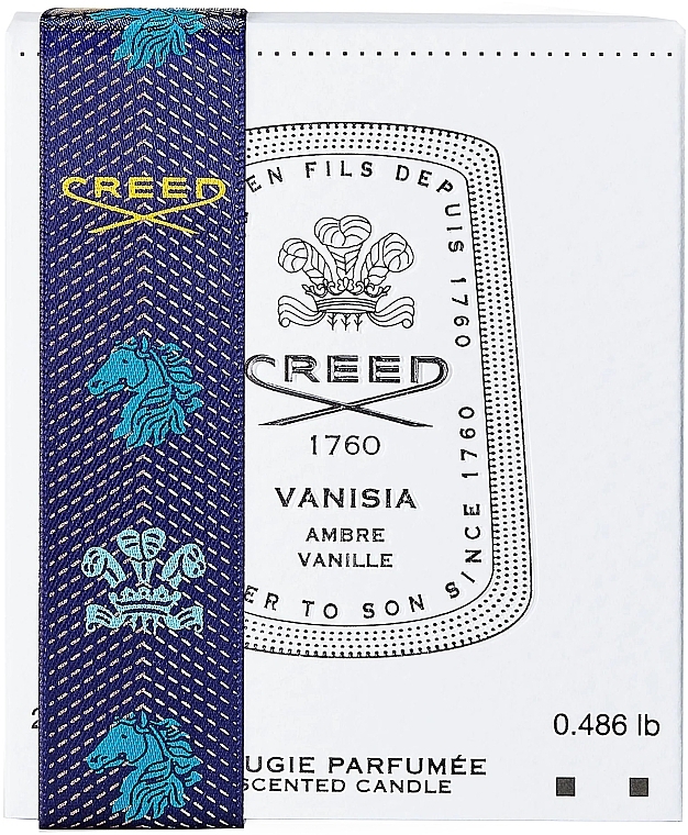 Creed Vanisia Blue Leather Candle - フレグランスキャンドル — photo N2