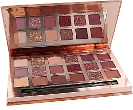 Eyeshadow Palette - W7 Indulgent Socialite Multi Textured­ Pressed Pigment Palette — photo N4