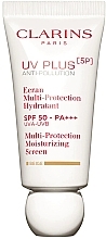 Fragrances, Perfumes, Cosmetics Sunscreen - Clarins UV Plus Anti-Pollution Multi-Protection Moisturizing Screen SPF50