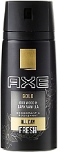 Deodorant - Axe Gold Shower Deo — photo N3