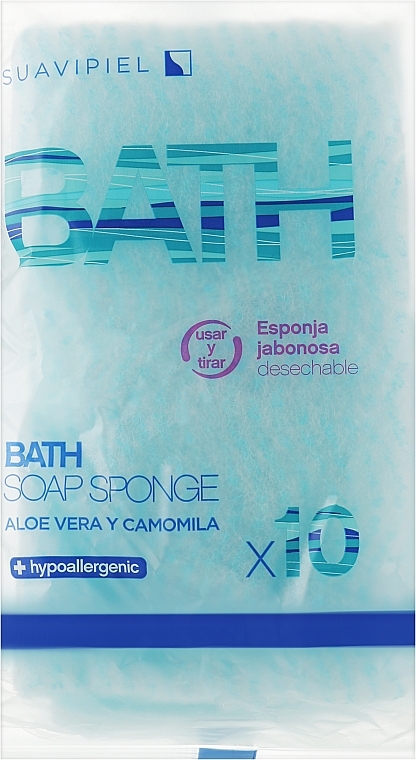 Soap Sponge  - Suavipiel Bath Soap Sponge — photo N1