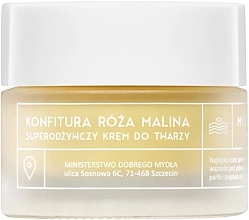 Fragrances, Perfumes, Cosmetics Nourishing Face Cream 'Rose & Raspberry' - Ministerstwo Dobrego Mydla