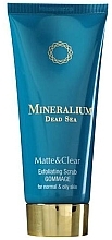 Fragrances, Perfumes, Cosmetics Exfoliator - Mineralium Matte&Clear Exfoliating Scrub
