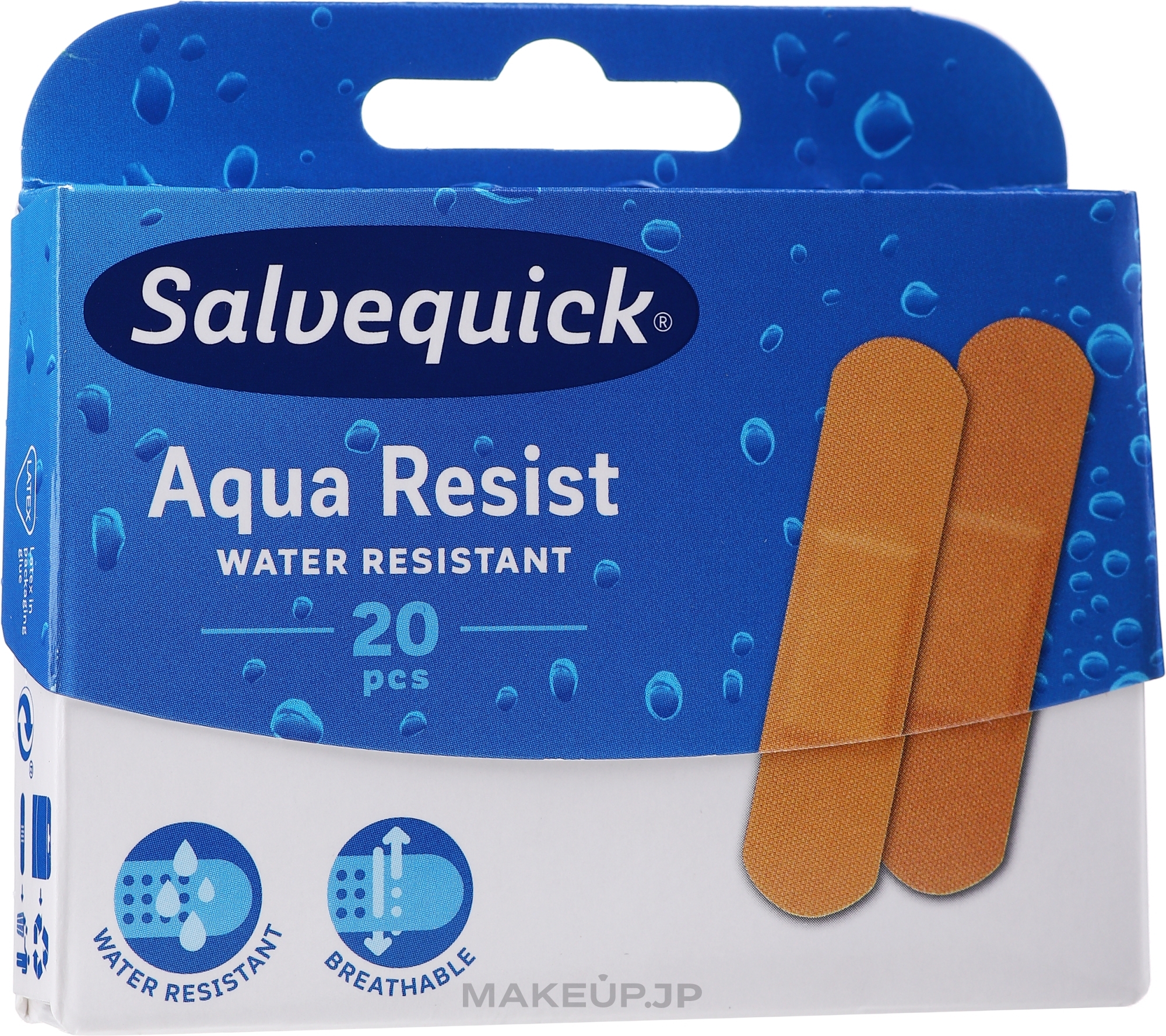 Waterproof Plasters - Salvequick Aqua Resist — photo 20 ЊВ.