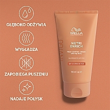 Unruly Hair Cream - Wella Professionals Invigo Nutri-Enrich Frizz Control Cream — photo N2