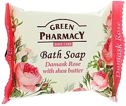 Soap "Damask Rose & Shea Butter" - Green Pharmacy — photo N1