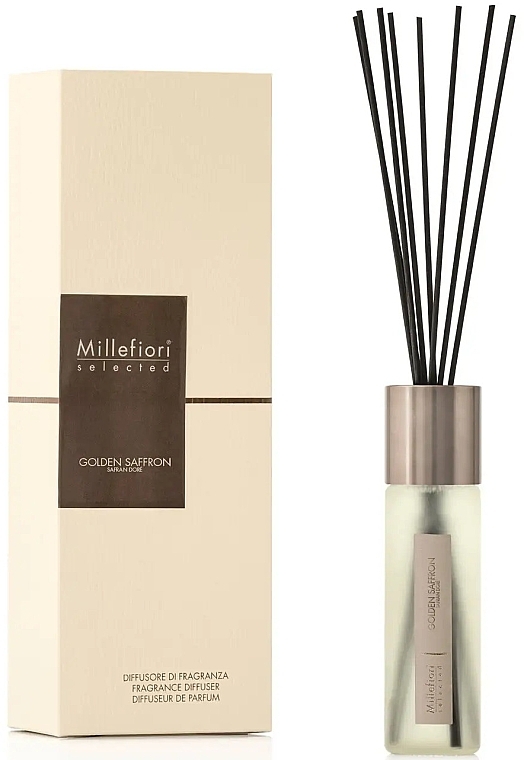 Fragrance Diffuser - Millefiori Milano Selected Golden Saffron Fragrance Diffuser — photo N2