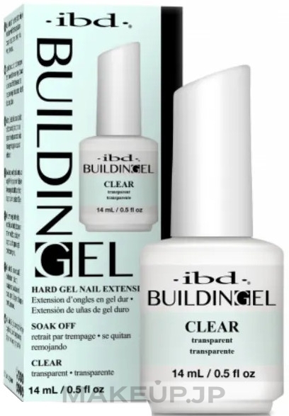 Builder Gel with Brush - IBD LED/UV Building Gel — photo Clear