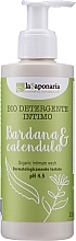 Fragrances, Perfumes, Cosmetics Burdock & Calendula Intimate Wash Gel - La Saponaria Burdock & Calendula Intimate Wash