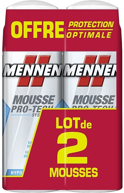 Set - Mennen Mousse Pro-Tech (shaving/foam/2x250ml)  — photo N1