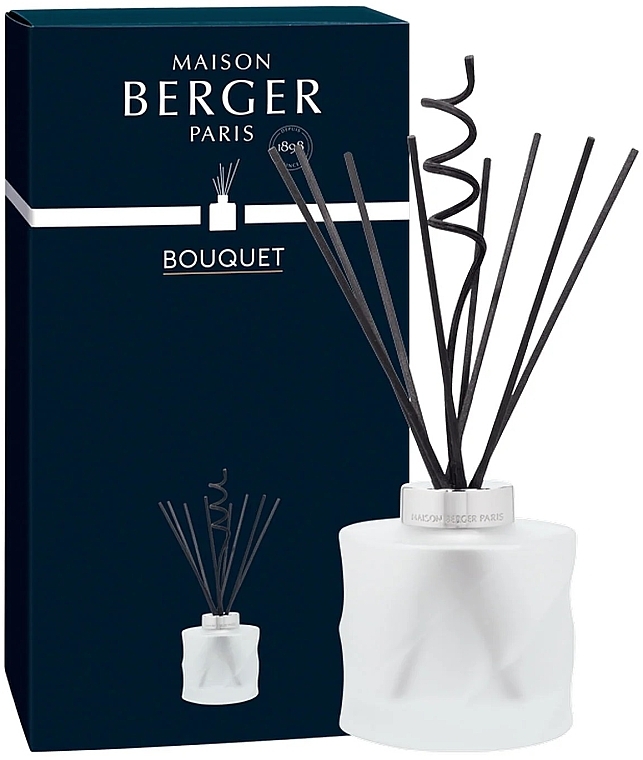 リード ディフューザー ボトル、222 ml、ホワイト - Maison Berger Spiral Bouquet Reed Diffuser Without Scent — photo N1