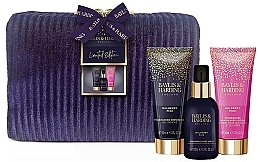 Fragrances, Perfumes, Cosmetics Set - Baylis & Harding Mulberry Fizz Set (sh/gel/100ml + h/lot/100ml + b/mist/100ml + bag/1pcs)