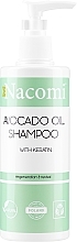 Shampoo - Nacomi Natural With Keratin & Avocado Oil Shampoo — photo N1