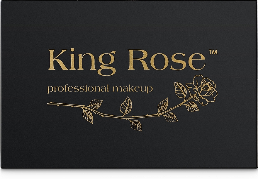 Professional Eyeshadow Pallet, 120 shades - King Rose 04 — photo N2