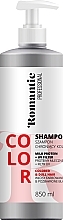 Fragrances, Perfumes, Cosmetics Colored Hair Shampoo - Romantic Professional Color Hair Shampoo