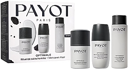 Set - Payot Optimale Men Cares Ritual (deo/75ml + ash/lot/100ml + cr/gel/50ml) — photo N1