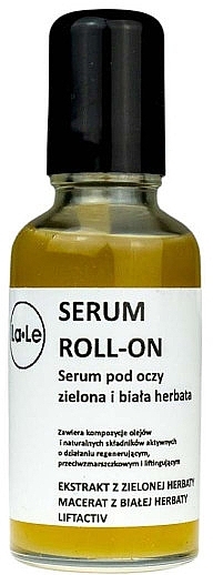 Roll-On Eye Serum 'Green & White Tea' - La-Le Eye Serum In A Roll-On — photo N1