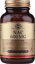 Fragrances, Perfumes, Cosmetics Dietary Supplement "Acetylcysteine" - Solgar NAC 600 Mg