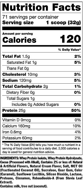 Whey Protein 'Vanilla Ice Cream' - Mutant ISO Surge Vanilla Ice Cream — photo N3