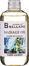 Fragrances, Perfumes, Cosmetics Massage Oil "Mojito Cocktail" - Fergio Bellaro Massage Oil Mojito Coctail