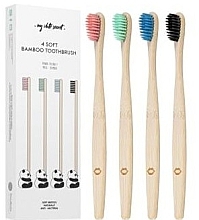 Toothbrush Set - My White Secret 4 Soft Bamboo Toothbrush — photo N5