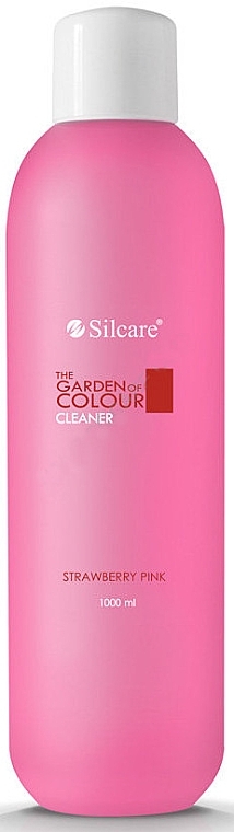 Nail Degreaser "Strawberry" - Silcare Cleaner The Garden of Colour Strawberry Pink — photo N4