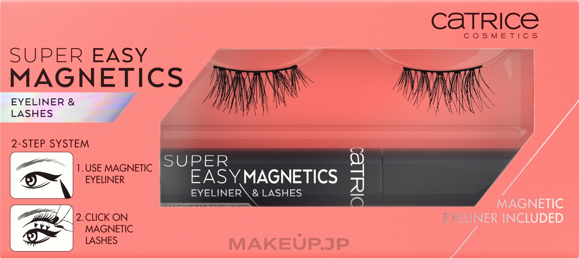 Eyeliner & False Lashes - Catrice Super Easy Magnetics — photo 010 - Magical Volume