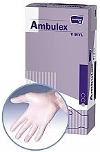 Fragrances, Perfumes, Cosmetics Powdered Non-Sterile Vinyl Gloves, Size XL, Pack of 100 - Matopat Ambulex 