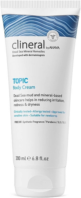 Bode Cream - Ahava Clineral Topic Body Cream — photo N1