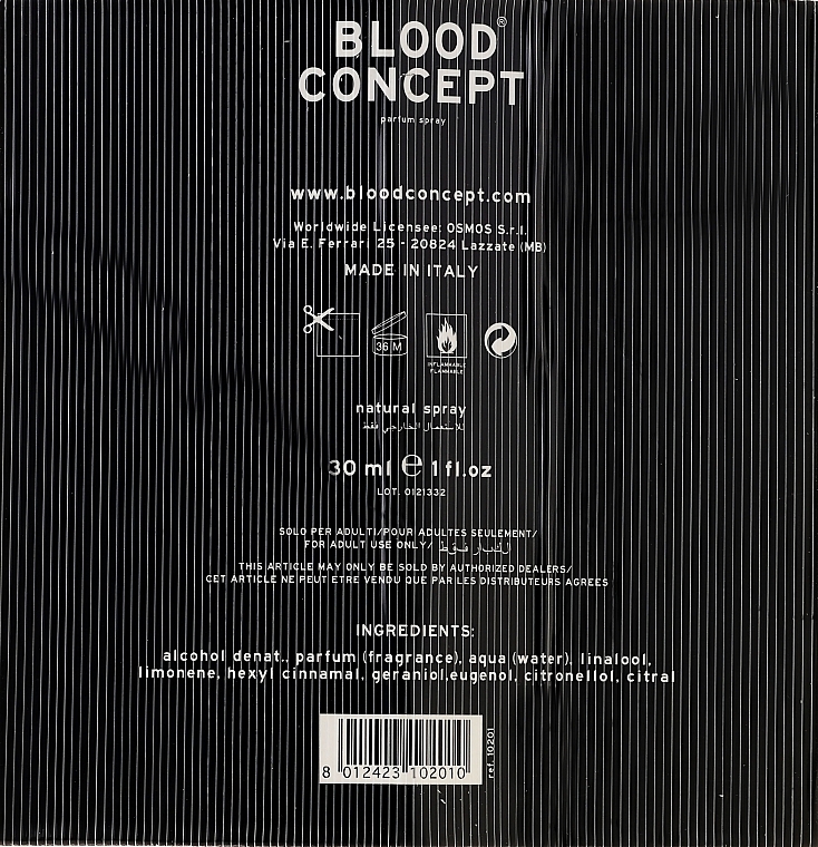 Blood Concept +MA - Perfume — photo N3