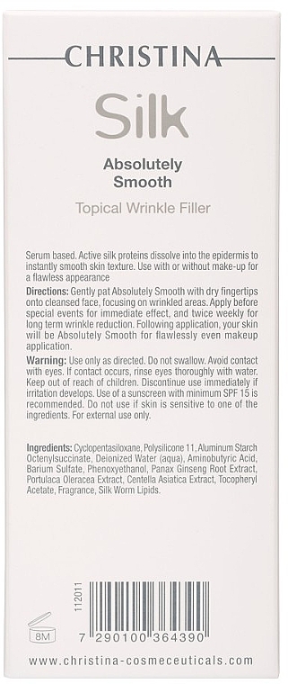 Wrinkle Filler Serum - Christina Silk Absolutely Smooth — photo N3